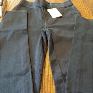 NWT Waist 22" Trend & Build Stretchy Dark Blue Jeans Jeggings Butt Lift …